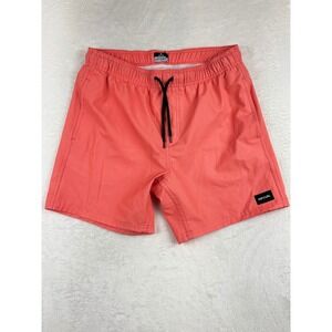 Rip Curl Lay-day  Boardshorts Mens 30 Coral Pink  Waist Hybrid Trunks 6in Inseam